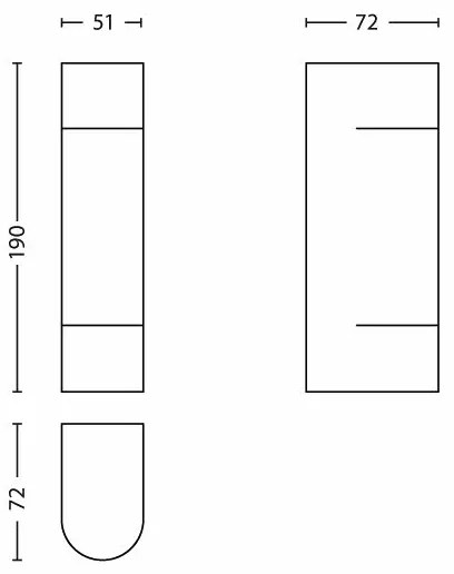 Philips 17312/47/16 - LED Kültéri lámpa MYGARDEN SUNSET 2xLED/1W/230V IP44