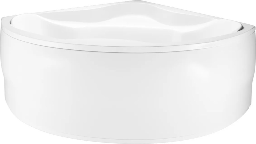 Nagy szimmetrikus akril sarokkád lábakkal Beta 150x150 burkolattal