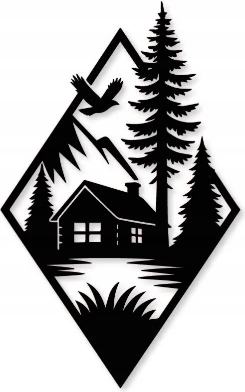 Kép Áttört Dekoráció Otthon Erdő Dekorációs Panel Nappali Szalag Ingyen