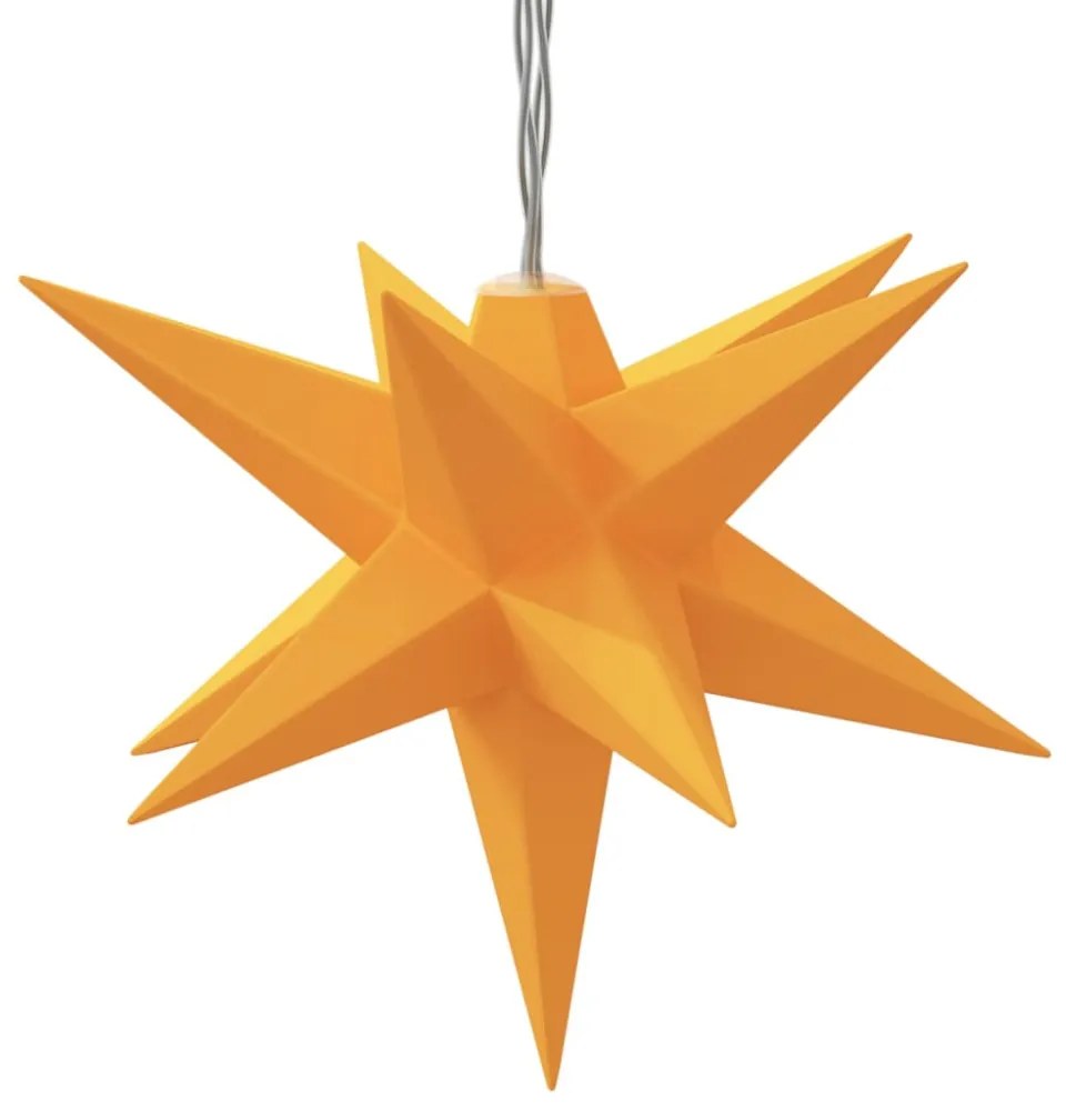 10 db sárga karácsonyi lámpa LED-del 10 cm