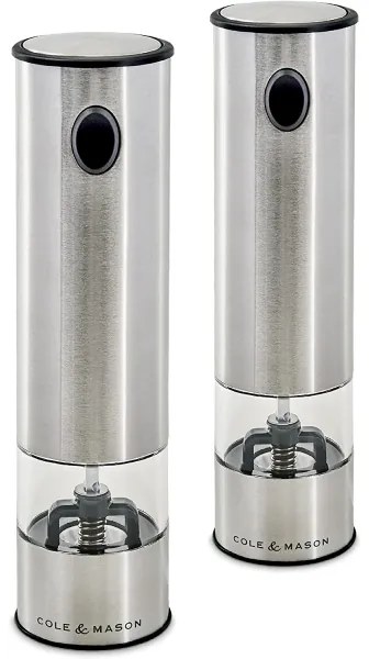Cole&Mason - BATTERSEA elektromos fűszermalom szett 2 db, 6xAAA