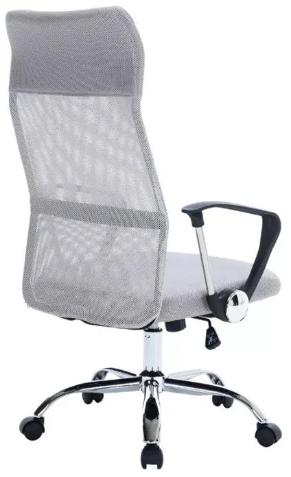 BeComfort OC05 ergonómikus modern irodai szék forgószék karfa gerinctámasz szürke
