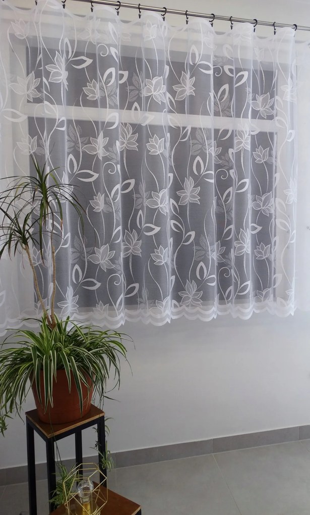 Mg Függöny 34940 Fehér 400x160 kész Bt lengyel M