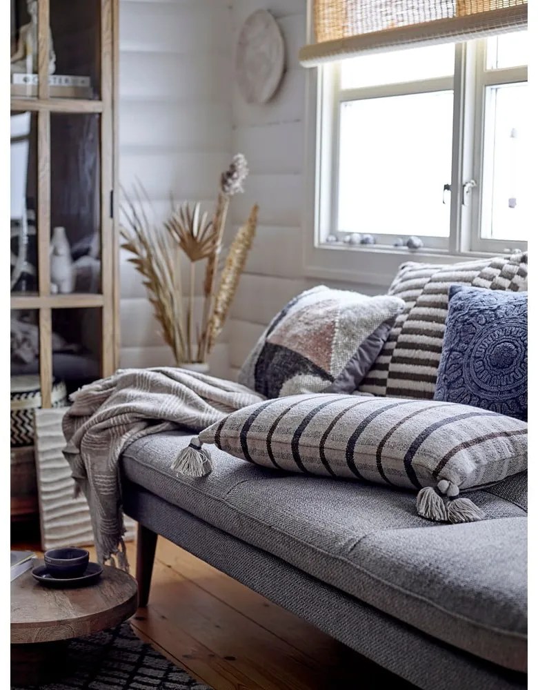 Afina pálmalevél formájú sárga dekoráció, magasság 93 cm - Bloomingville