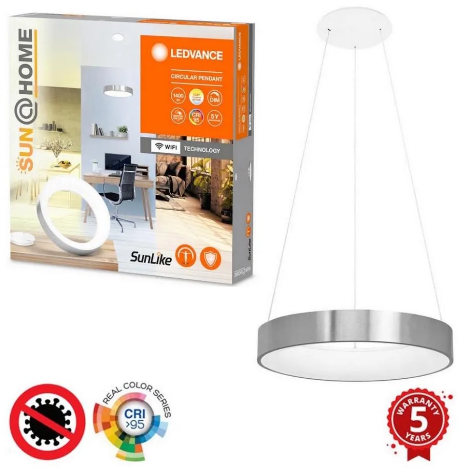 Ledvance - SUN@HOME CIRCULAR LED/18,5W/230V Wi-Fi állítható LED csillár