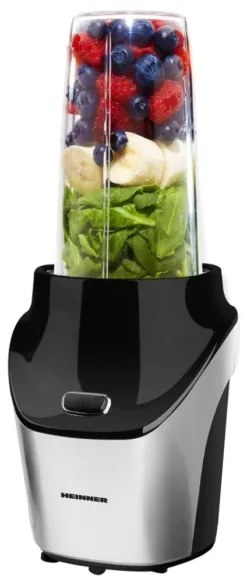 Heinner HSB-T1000SS - Nutri smoothie turmixgép 1000W/230V matt króm/fekete