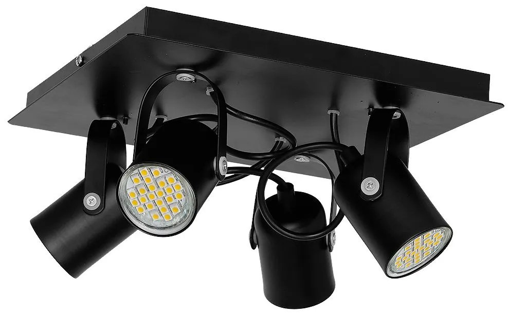 Spotlámpa MARK 4xGU10/8W/230V