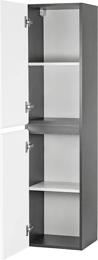 Vario Forte 35 függesztett oldal szekrény antracit-fehér