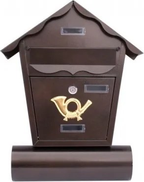 Postaláda Házikó XL tubus/betét, szürke