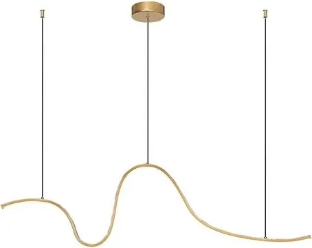 RÁBALUX 72404 COBRIA Modern Led Függesztett Lámpa Arany IP20
