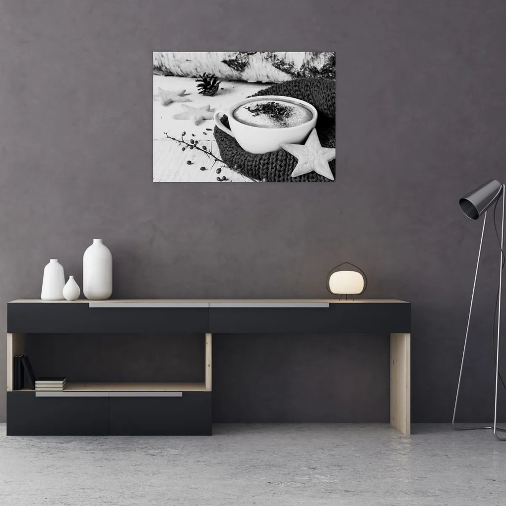 Kép - Téli cappuccino (70x50 cm)