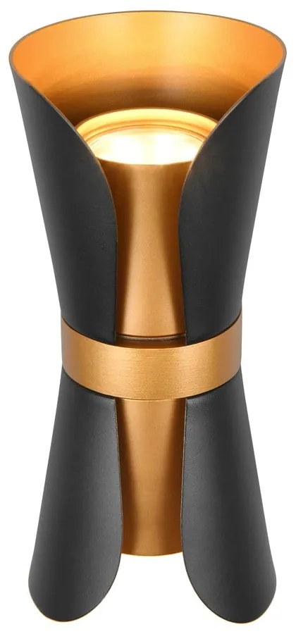 Fekete-bronzszínű fali lámpa Coat – Trio