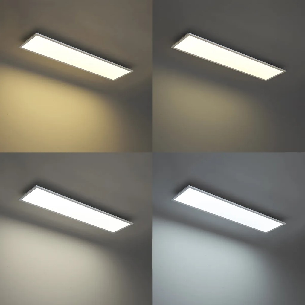 LED panel fehér téglalap alakú LED-del, 3 lépésben dimmelhető - Reeves