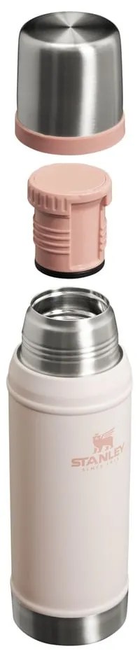Világos rózsaszín rozsdamentes acél termosz 750 ml Legendary Classic Rose Quartz – Stanley