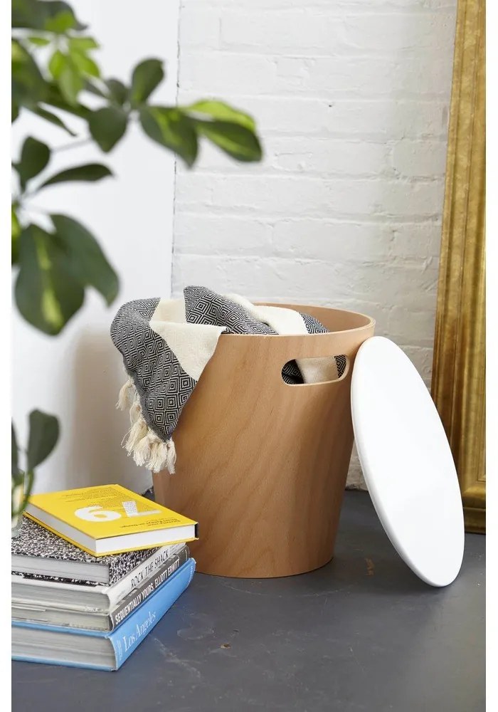 Kerek tárolóasztal ø 40 cm Woodrow – Umbra
