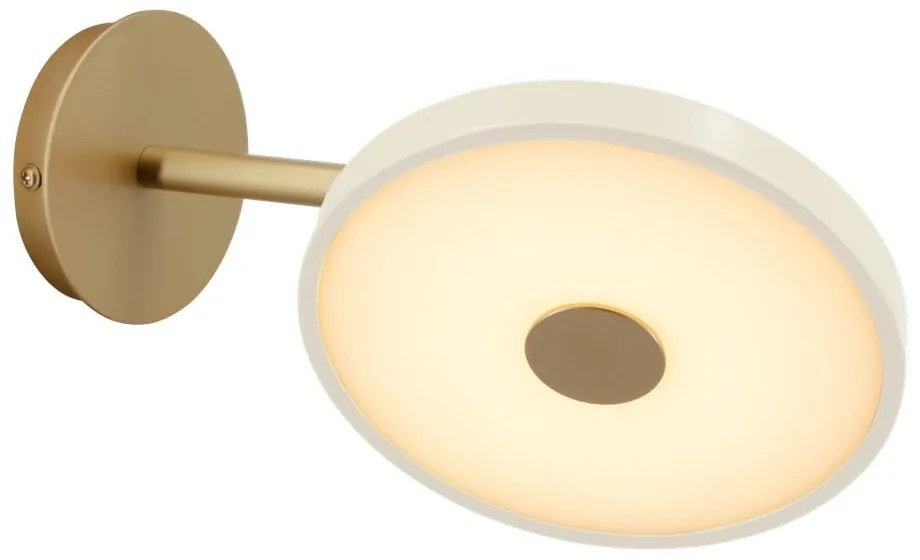 Krémszínű LED dimmelhető fali lámpa ø 15 cm Asteria Wall Short – UMAGE