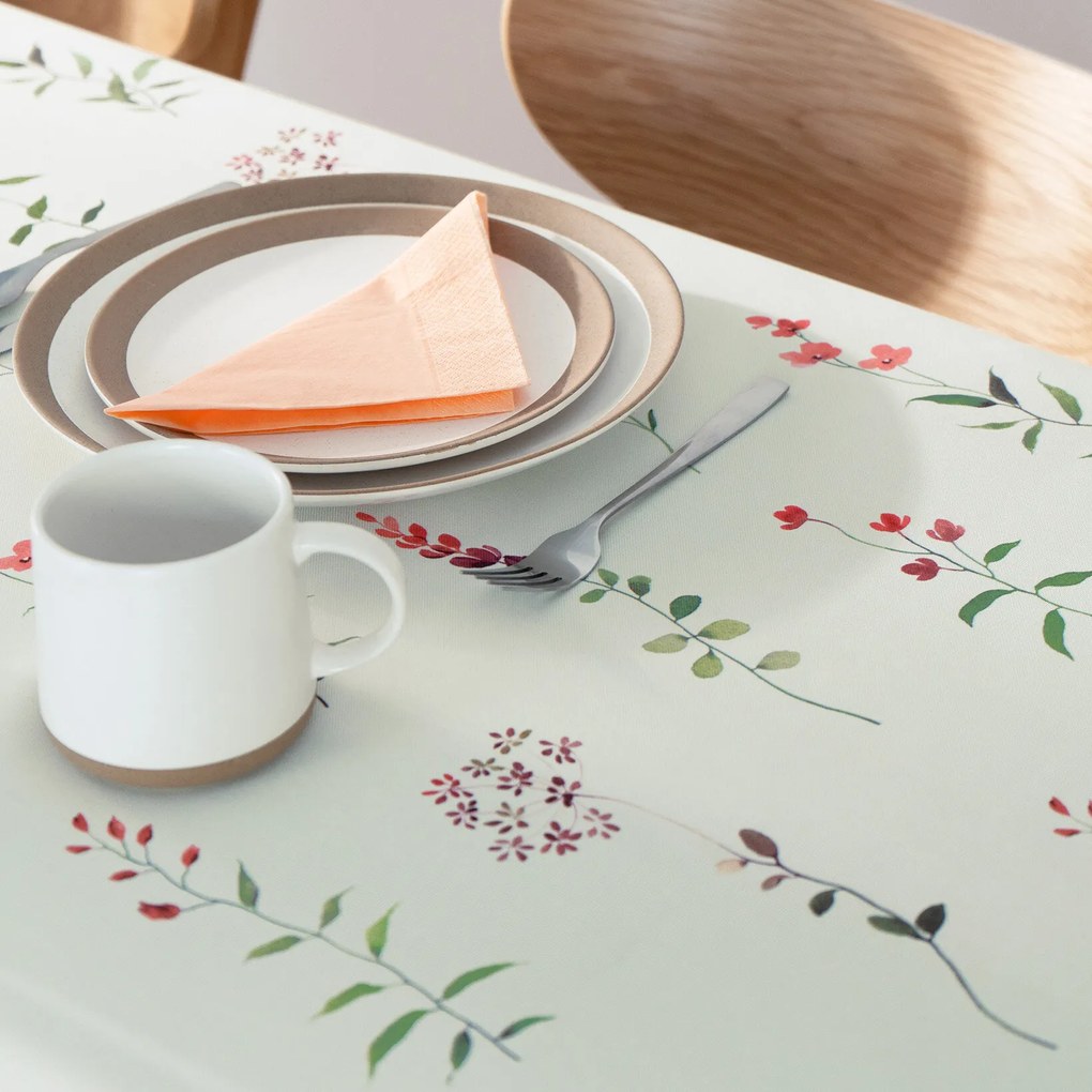 Goldea teflonos asztalterítő - mezei virágok 140 x 220 cm