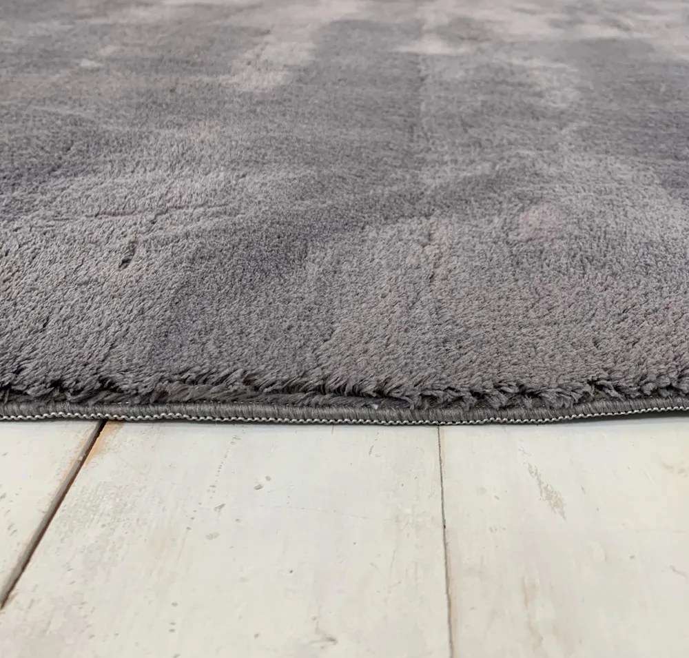 Royal Plüss Luxary Szőnyeg 252 dark gray (sötét szürke) 120x170 cm