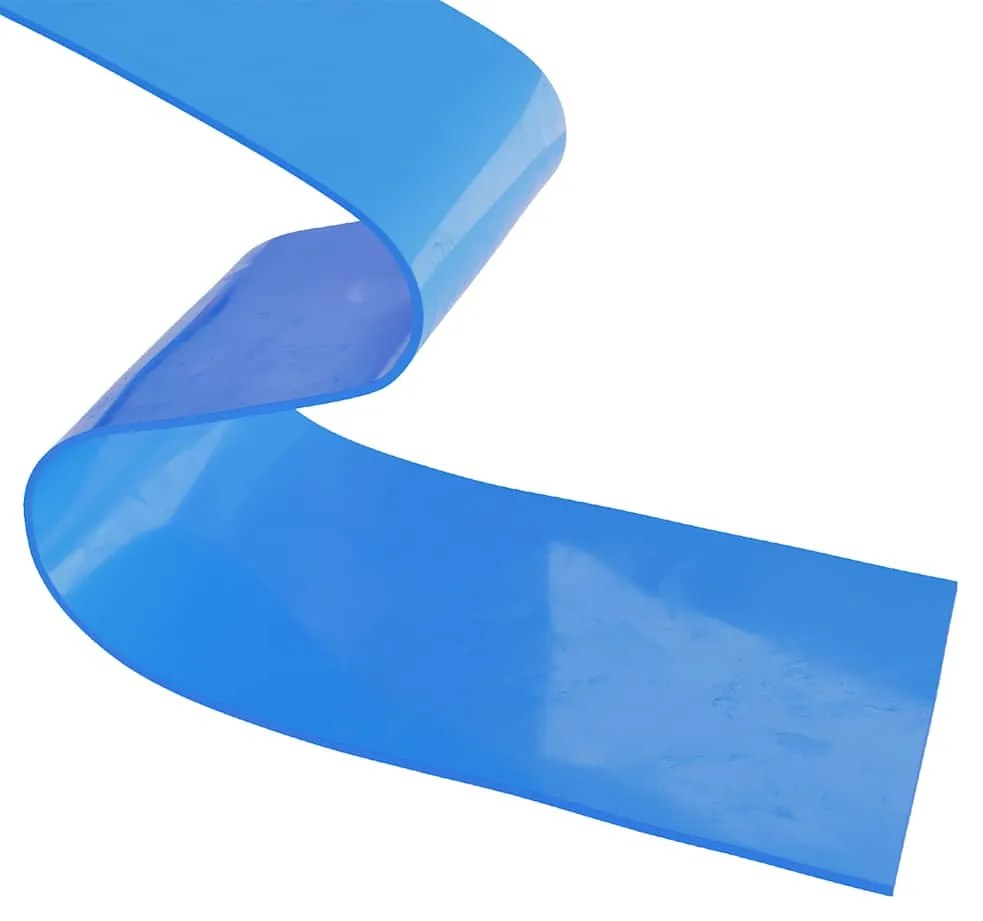kék PVC ajtófüggöny 300 mm x 2,6 mm 25 m