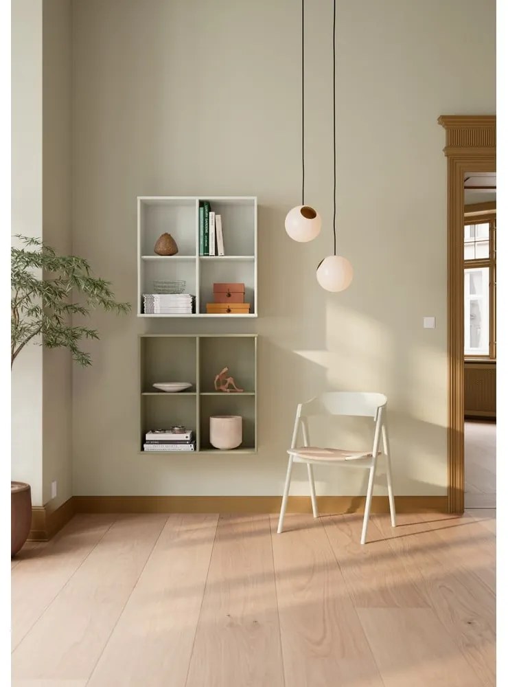 Mentazöld függő könyvespolc 70x70x27 cm Mistral – Hammel Furniture