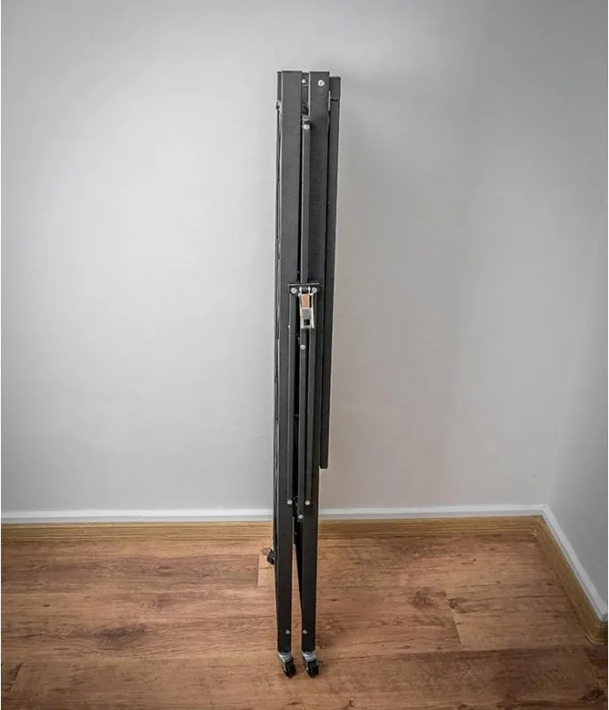 RAW4T polc, fém, 4 polcos (72 x 34 x 127 cm)