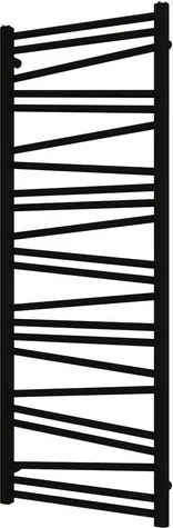 Radiátor kombinált SAT Lilon 133,5x50 cm fekete matt SATRALI1335500BL