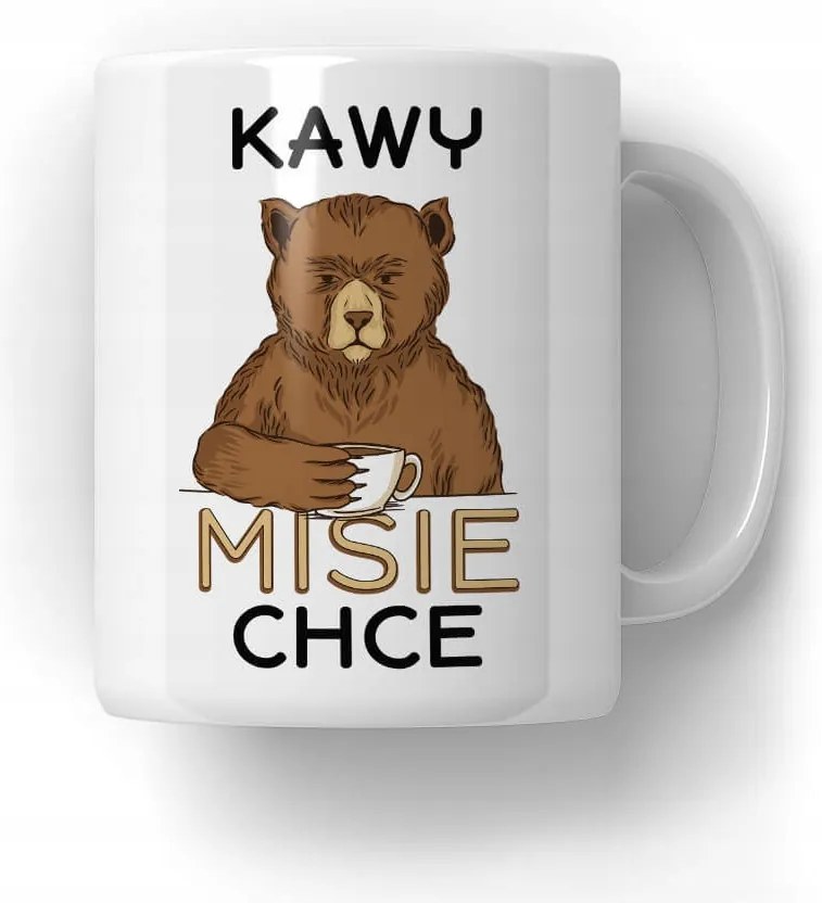 Kávés bögre MiSie Akar Ajándék Medve Ajándék Maci