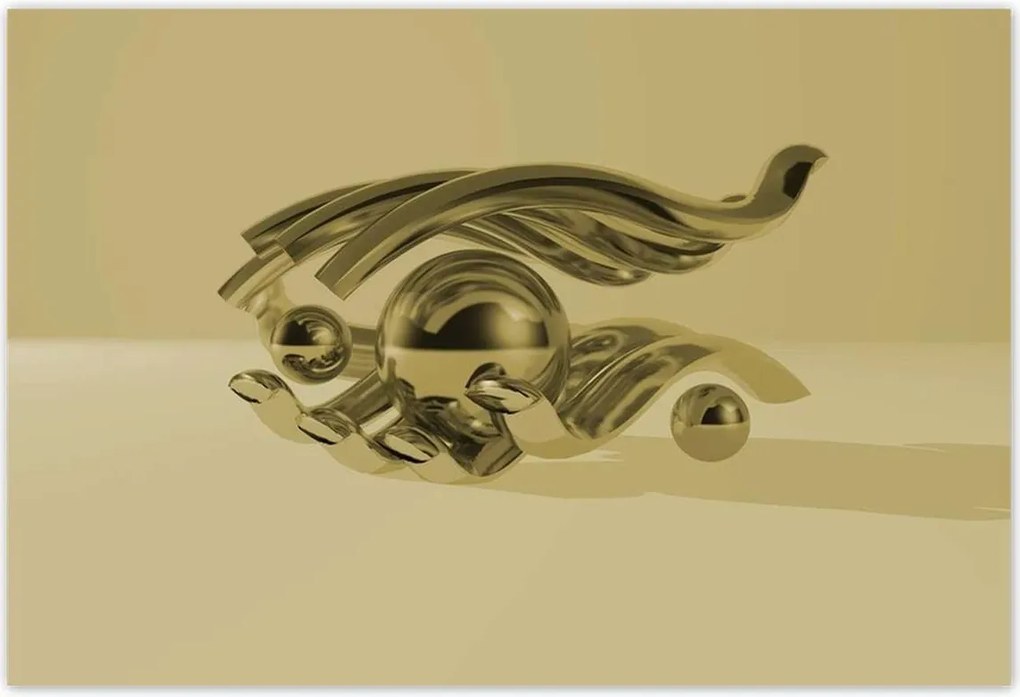 Poszterek 200x135 Szépia gömbök