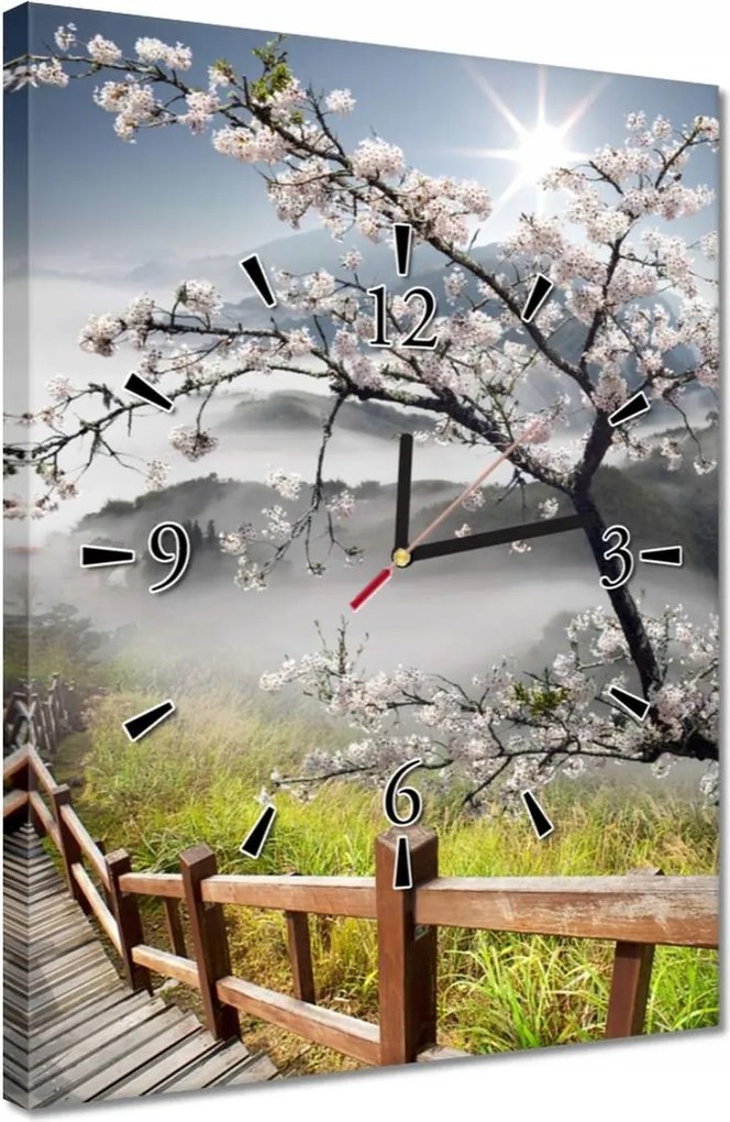Órák 30x40 Japán Virágzó cseresznye