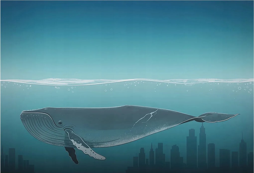 Fotótapéta Flizelina Nappali és Hálószoba Irodába Vízi harmónia 152x104 Ragasztó