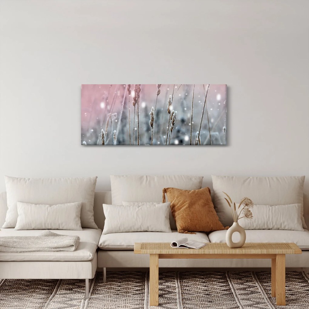 Kép - Téli táj (120x50 cm)