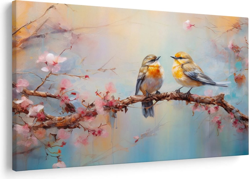 Kép - Lovebirds (90x60 cm)