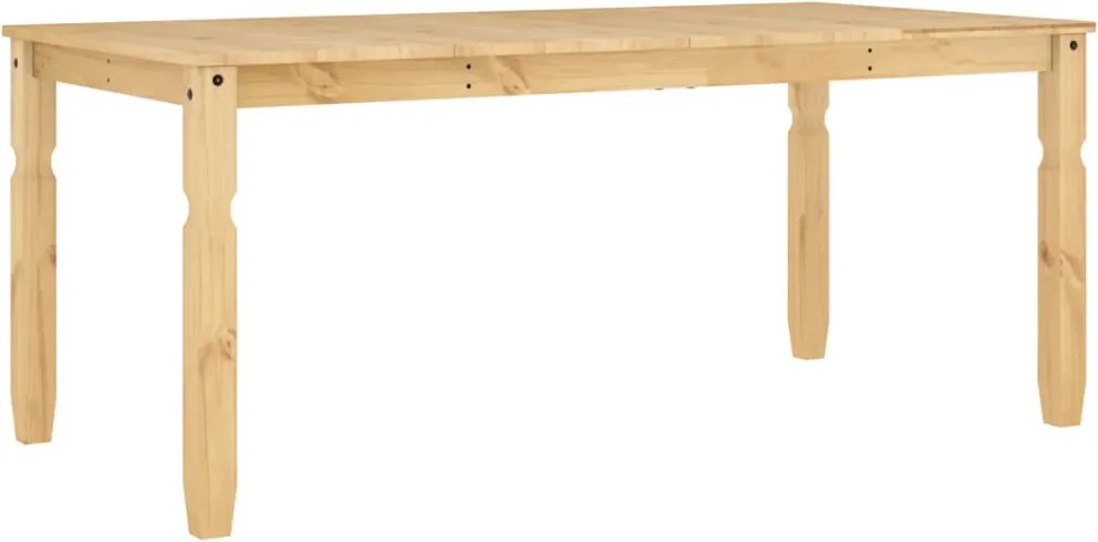 vidaXL Corona tömör fenyőfa ebédlőasztal 180 x 90 x 75 cm