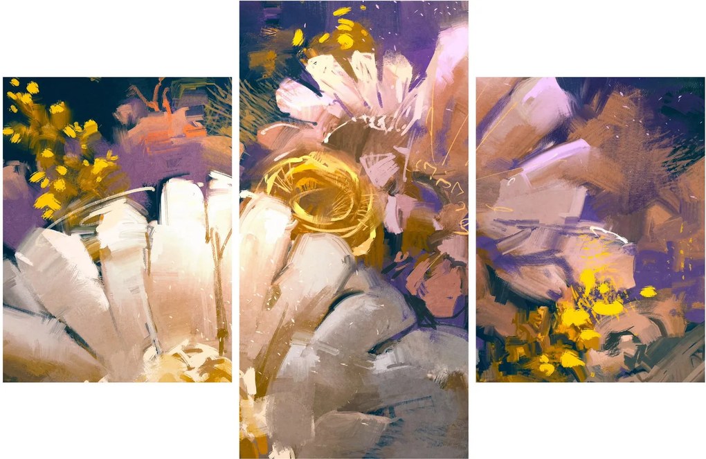 Virágok képe (90x60 cm)