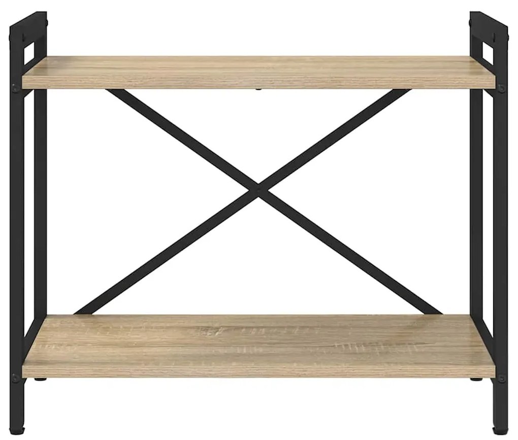 Könyvszekrény sonoma tölgy 60 x 30 x 48.5 cm Faanyag