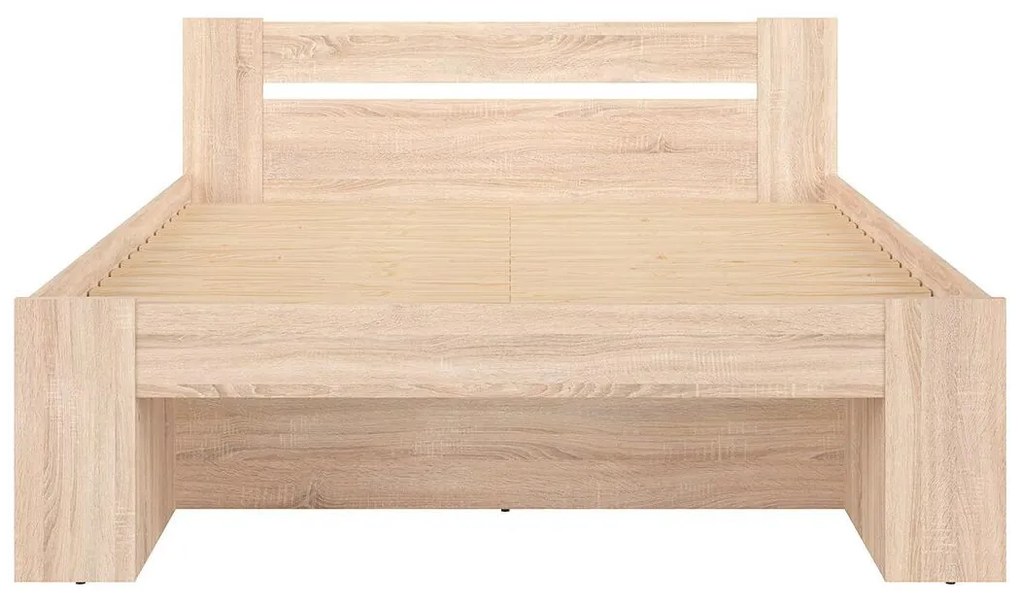 Franciaágy 160 cm Nepo Plus 14 (szonoma tölgy) (ágyrács nélkül) . 1098330