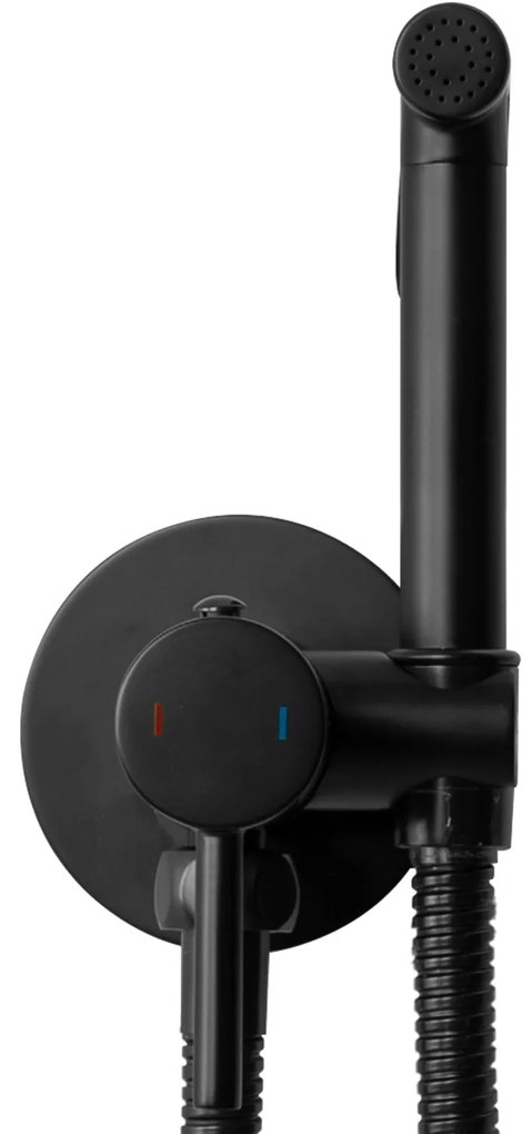 Rea  Lungo Loop black süllyesztett bidé csaptelep