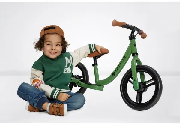 KINDERKRAFT - Tolós bicikli SPACE zöld