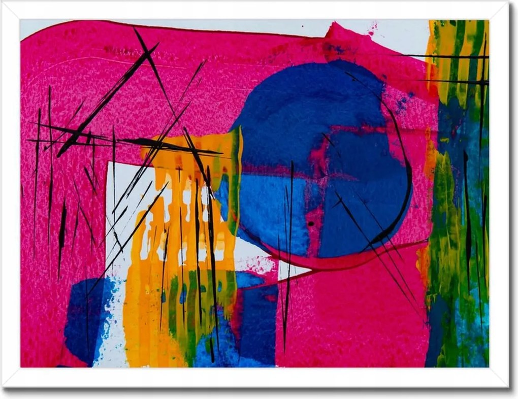 Poszterek keretben 40x30 Absztrakt René