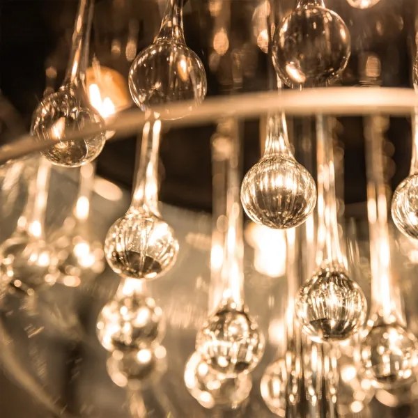 Zuma Line F0076-04A-F4FZ - Kristály állólámpa CRYSTAL 4xG9/42W/230V