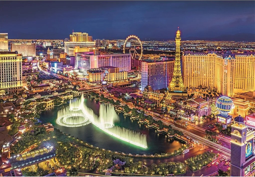 Las Vegas Night 6000 db-os puzzle Clementoni