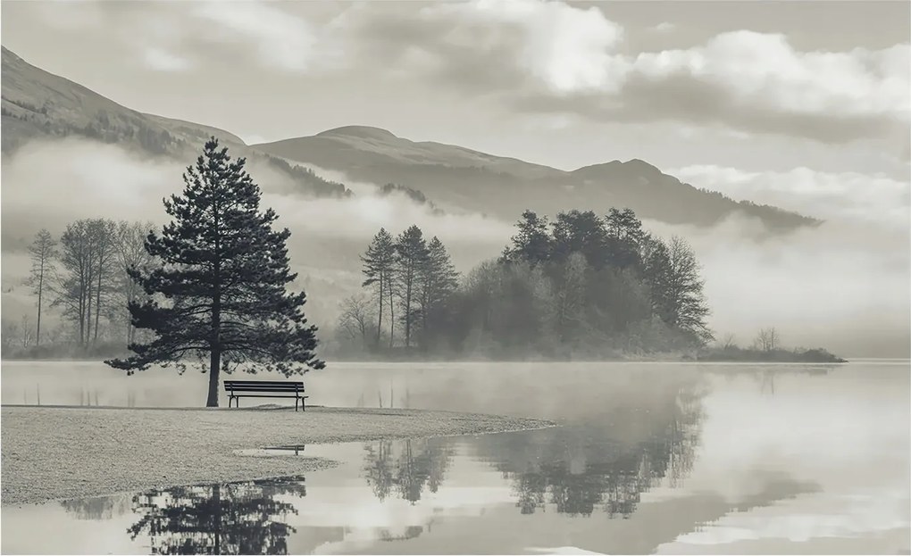 Fotótapéta Falra Előszoba Konyha Romantikus tájkép 416x254 Ragasztó