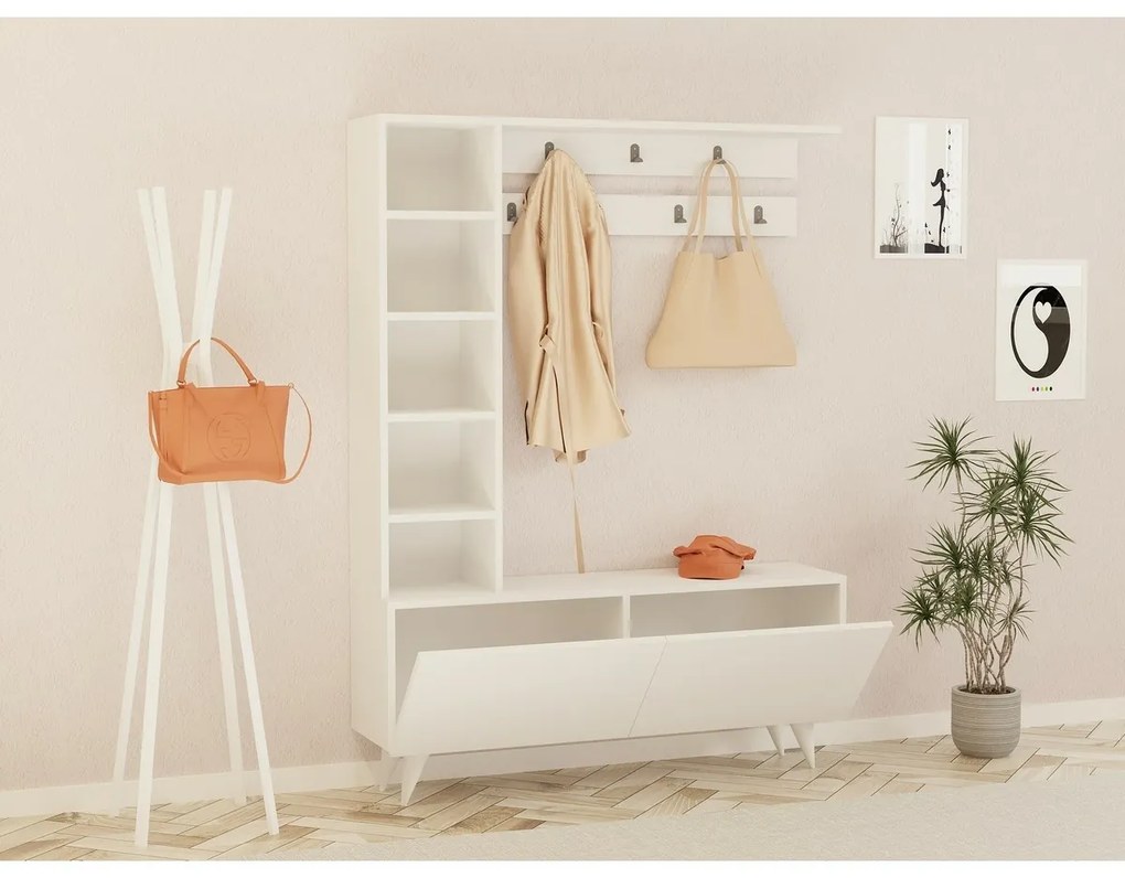 Bahar White előszoba szett