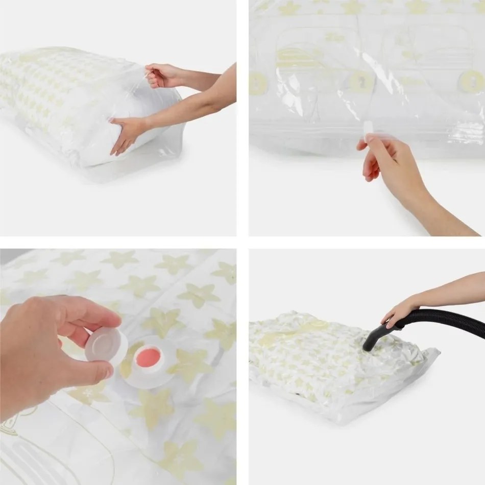 Compactor Compress L vákuos tárolózsák, vanília,100 l, 70 x 100 cm, 1 db