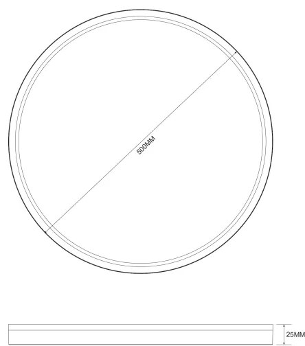 Zuma Line MS748500R-3-GD - LED Dimmelhető lámpa BOVE 49W/230V 3000/4000/5500K arany