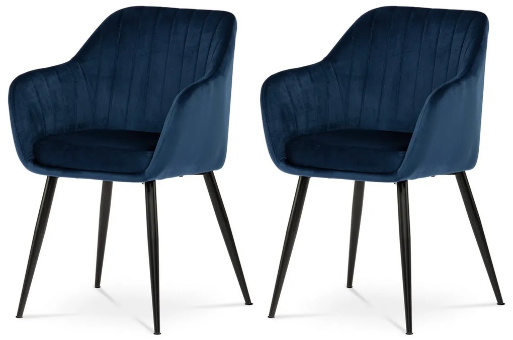 Étkezőszék garnitúra PIKA BLUE4, 2 db