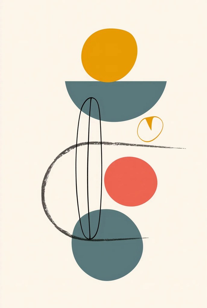 Poszter 68x101cm Egyenletes kompozíciók