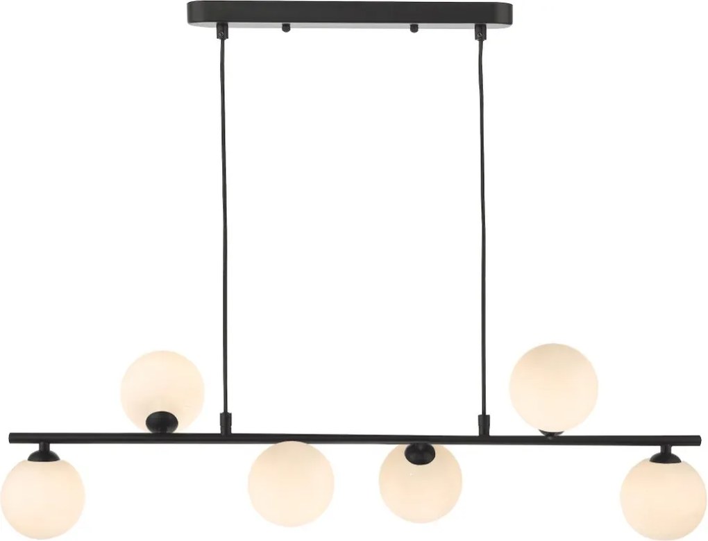 Dar Lighting Spiral SPI6422-02 Függőlámpa 6x40w/g9 ip20