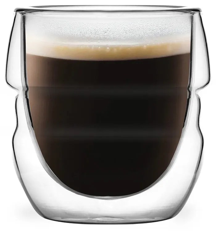 Sferico 2 db-os duplafalú pohár szett, 70 ml - Vialli Design