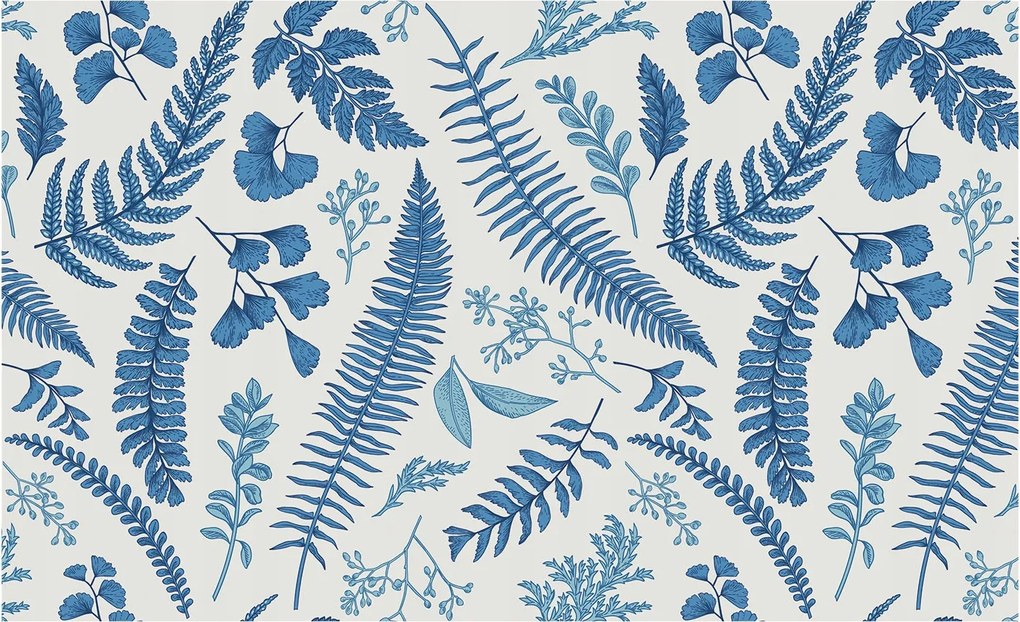 Fotótapéta Flizelin az Otthon Szobájához 3D Botanikus minták 416x254 Ragasztó